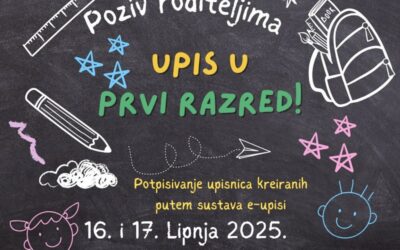Upisi u prvi razred osnovne škole – važne informacije za roditelje
