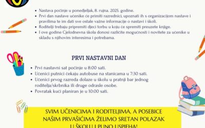 Prvi nastavni dan
